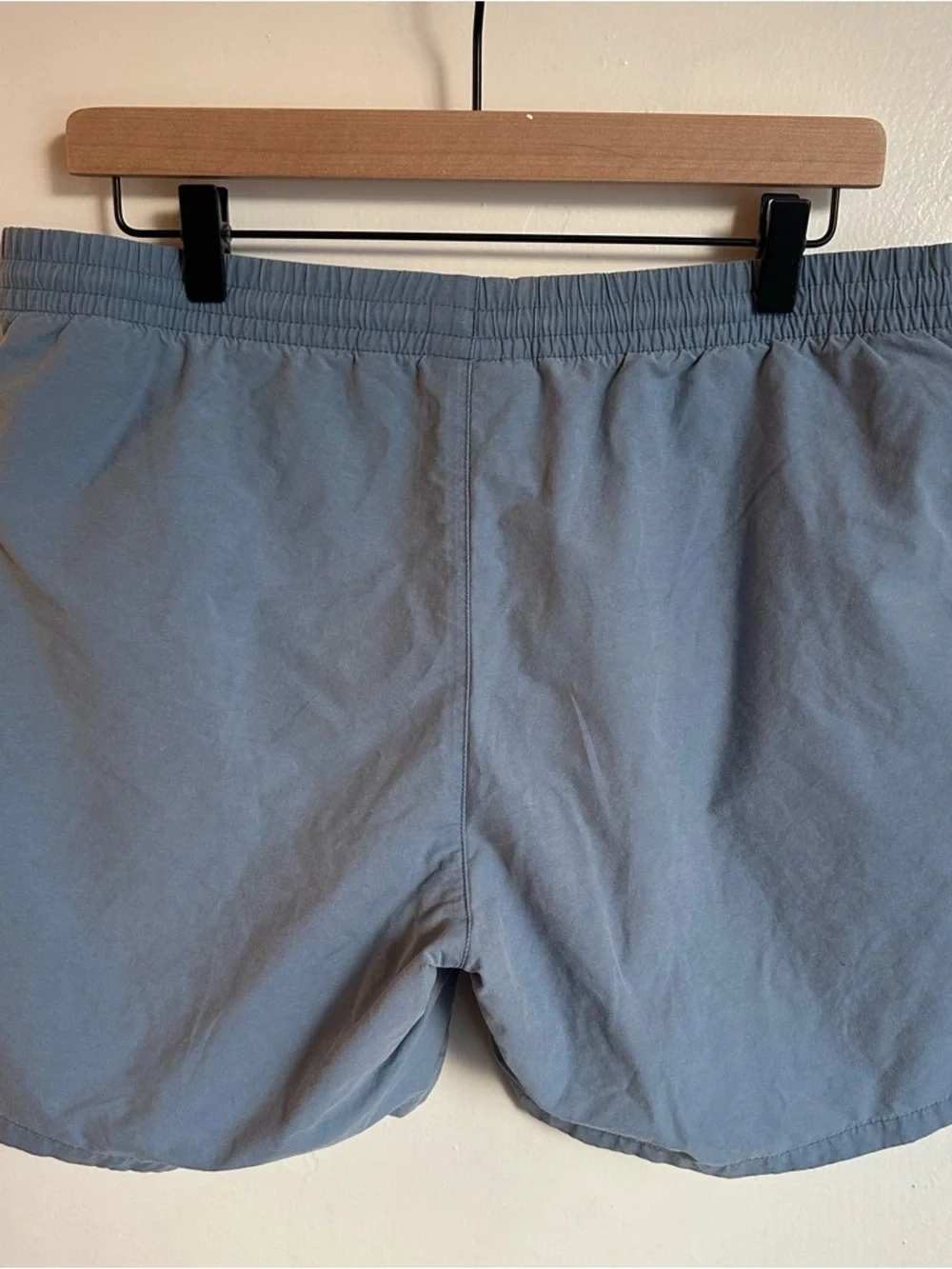 Lacoste Sky Blue Elastic Waist Swim Trunks size large